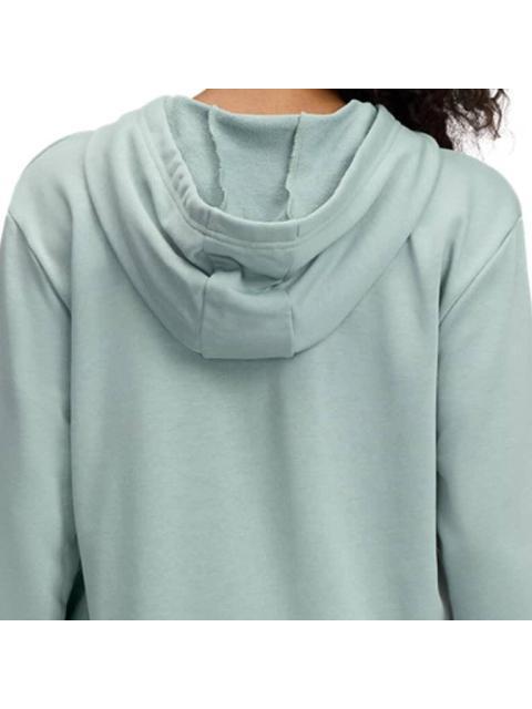 SUDADERA UA RIVAL TERRY HOODIE VERDE UNDER ARMOUR MEXICO