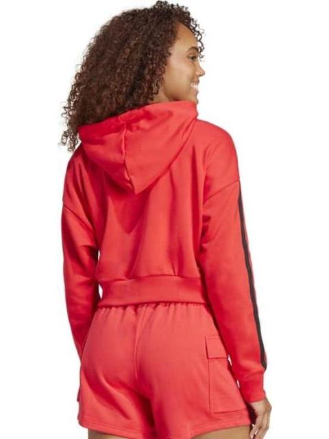 SUDADERA W 3S FT CRO HD ROJO ADIDAS