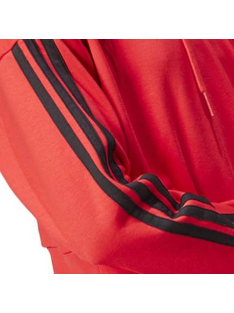 SUDADERA W 3S FT CRO HD ROJO ADIDAS