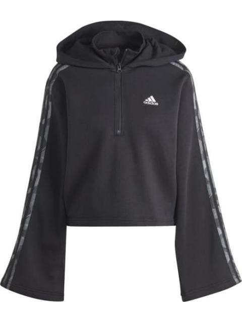 SUDADERA TRES FRANJAS NEGRO ADIDAS