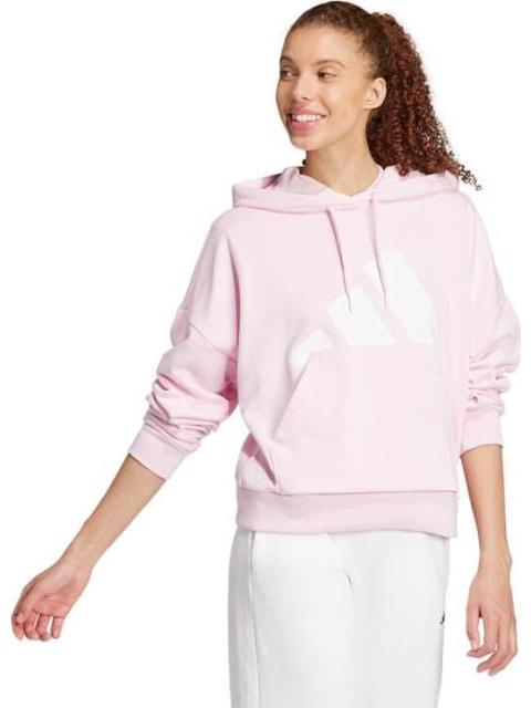 SUDADERA W BL FT HD ROSA ADIDAS