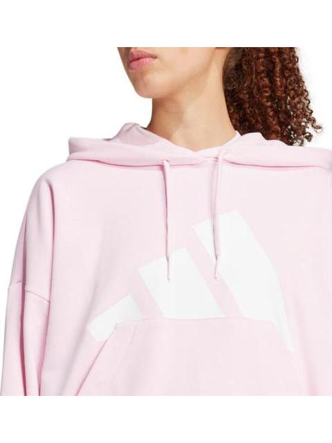 SUDADERA W BL FT HD ROSA ADIDAS