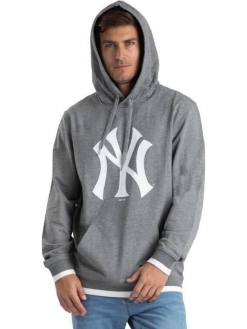SUDADERA YANKEES GRIS MLB