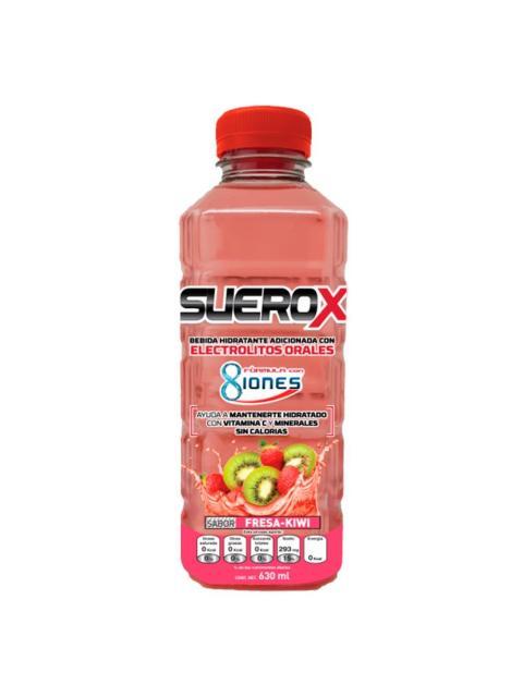 SUERO REHIDRATANTE SUEROX FRESA KIWI BOTELLA 630 ML