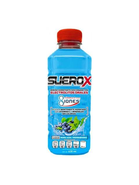 SUERO REHIDRATANTE SUEROX MORA AZUL BOTELLA 630 ML