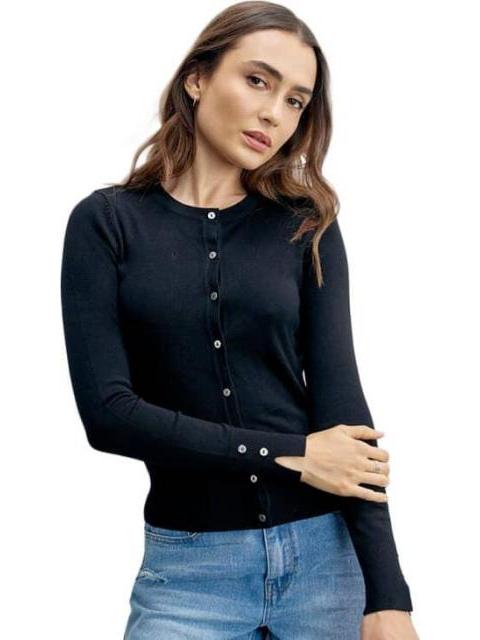 SUETER BOTONES NEGRO PRIMARK