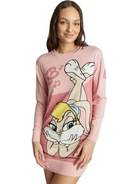SUETER DAMA PALO DE ROSA LOONEY TUNES