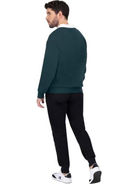 SWEATER SUDADERAS CREW NECKS VERDE CHAMPION