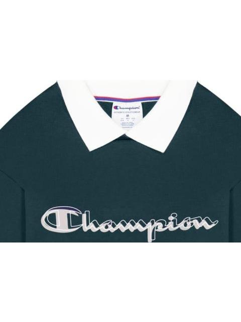 SWEATER SUDADERAS CREW NECKS VERDE CHAMPION