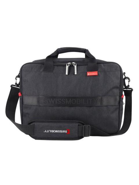SWISS MOBILITY MALETIN THAL PARA LAPTOP 15.6 NEGRO
