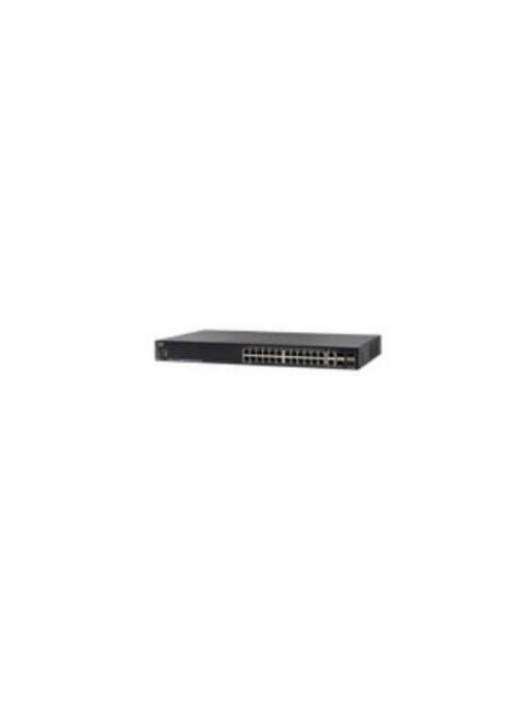SWITCH CISCO SG550X-24MP - 24 PUERTOS - GIGABIT - POE - 4 SFP+ - GESTIONADO