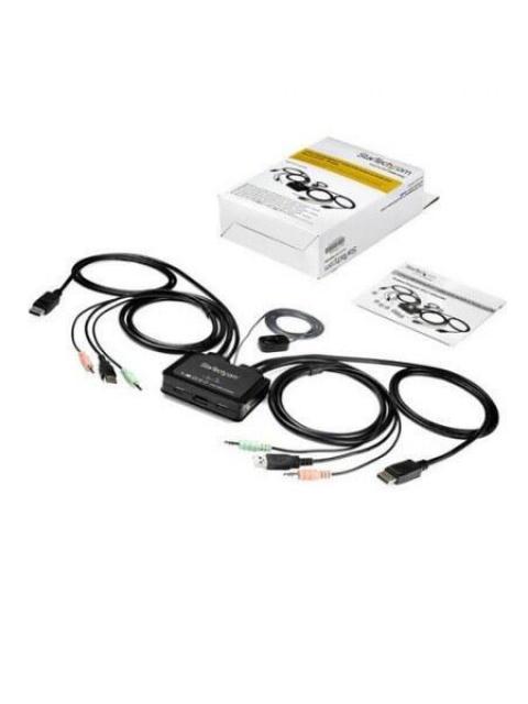 STARTECH  SWITCH KVM SV211DPUA4K 2 PUERTOS DISPLAYPORT-USB