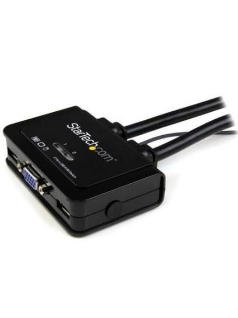 STARTECH  CABLE SWITCH KVM SV211USB USB+VGA 85CM NEGRO