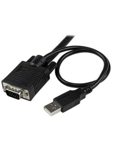 STARTECH  CABLE SWITCH KVM SV211USB USB+VGA 85CM NEGRO