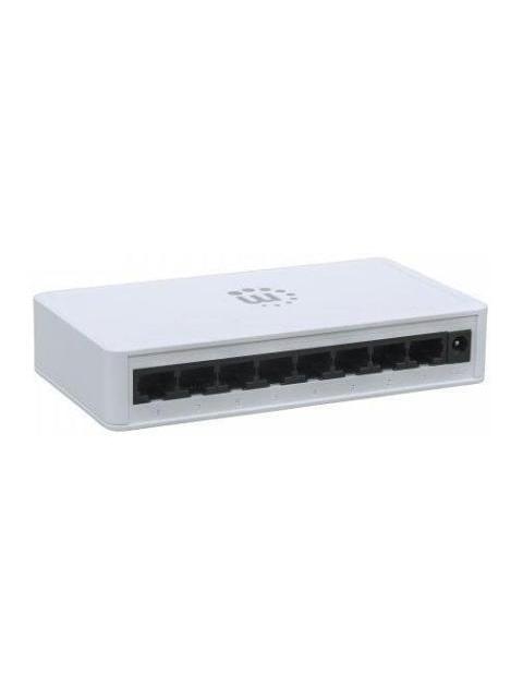 SWITCH GB 8 PTOS MANHATTAN ETHERNET BLANCO 560702