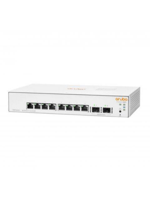 SWITCH HPE NETWORKING INSTANT ON GIGABIT ETHERNET 1930 8 PUERTOS 10-100-1000MBPS + 2 PUERTOS SFP+ 20 GBIT-S 8000 ENTRADAS - ADMINISTRABLE