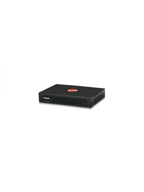 SWITCH INTELLINET GIGABIT ETHERNET 530347 8 PUERTOS 10-100-1000MBPS 4096 ENTRADAS - NO ADMINISTRABLE