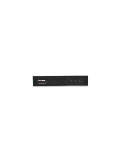 SWITCH INTELLINET GIGABIT ETHERNET 530347 8 PUERTOS 10-100-1000MBPS 4096 ENTRADAS - NO ADMINISTRABLE