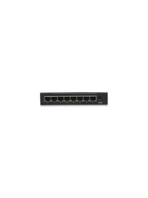 SWITCH INTELLINET GIGABIT ETHERNET 530347 8 PUERTOS 10-100-1000MBPS 4096 ENTRADAS - NO ADMINISTRABLE