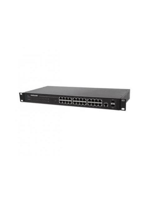 SWITCH INTELLINET GIGABIT ETHERNET 560917 24 PUERTOS 10-100-1000MBPS + 2 PUERTOS SFP 52 GBIT-S 8000 ENTRADAS - ADMINISTRABLE