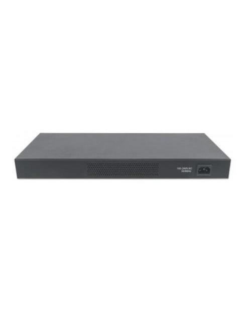 SWITCH INTELLINET GIGABIT ETHERNET 561044 24 PUERTOS 10-100-1000MBPS + 2 PUERTOS SFP 52 GBIT-S 8192 ENTRADAS - NO ADMINISTRABLE