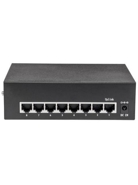 SWITCH INTELLINET GIGABIT ETHERNET 561204 8 PUERTOS 10-100-1000MBPS 16 GBIT-S 4096 ENTRADAS - NO ADMINISTRABLE