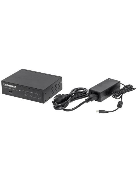 SWITCH INTELLINET GIGABIT ETHERNET 561204 8 PUERTOS 10-100-1000MBPS 16 GBIT-S 4096 ENTRADAS - NO ADMINISTRABLE