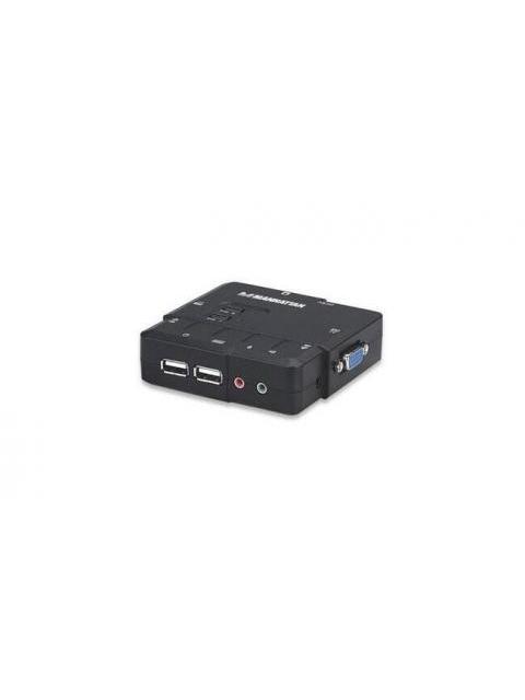 MANHATTAN SWITCH KVM 151252 2X USB 2X VGA