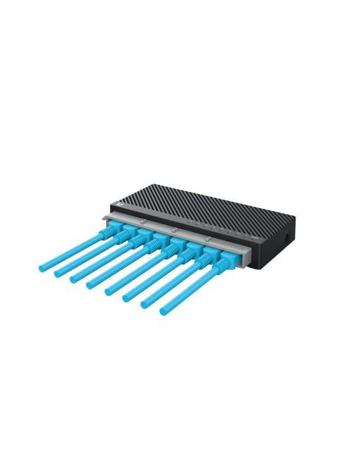 SWITCH NETIS FAST ETHERNET ST3108C 8 PUERTOS10-100MBPS 8GBIT-S 2000 ENTRADAS - NO ADMINISTRABLE