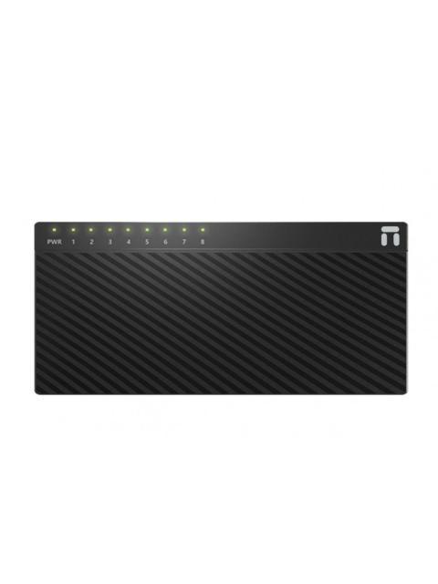 SWITCH NETIS GIGABIT ETHERNET ST3108GC 8 PUERTOS10-100-1000MBPS 16GBIT-S 4.000 ENTRADAS - NO ADMINISTRABLE