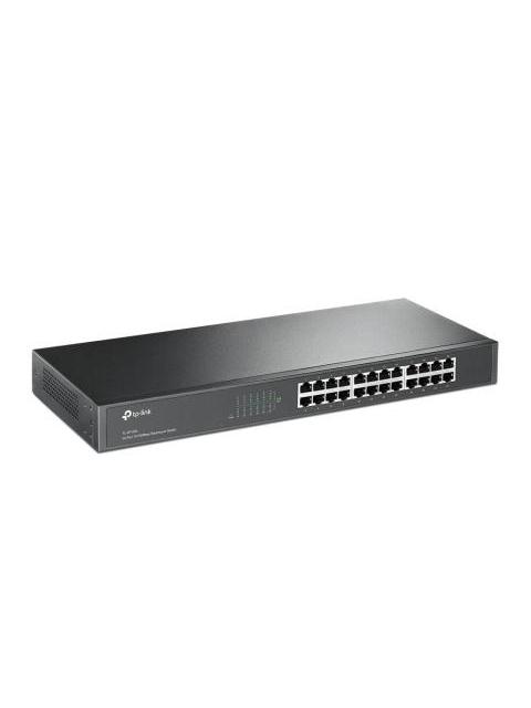 SWITCH TP-LINK FAST ETHERNET TL-SF1024 10-100MBPS 4.8GBIT-S 24 PUERTOS 8000 ENTRADAS NO ADMINISTRABLE
