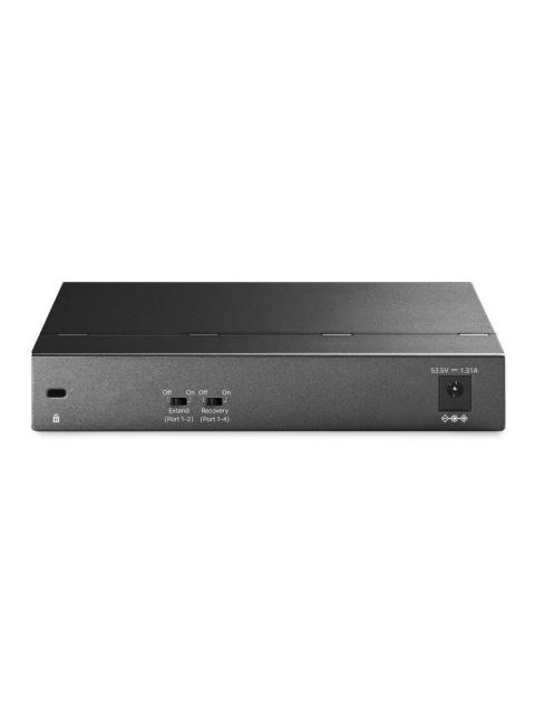 SWITCH TP-LINK GIGABIT ETHERNET TL-SG1006PP 6 PUERTOS 10-100-1000MBPS (4X POE) 12 GBIT-S 4000 ENTRADAS - NO ADMINISTRABLE