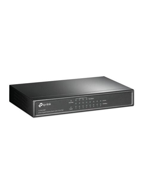 SWITCH TP-LINK GIGABIT ETHERNET TL-SG1008P 8 PUERTOS10-100-1000MBPS (4X POE+) 16GBIT-S 4.000 ENTRADAS - NO ADMINISTRABLE