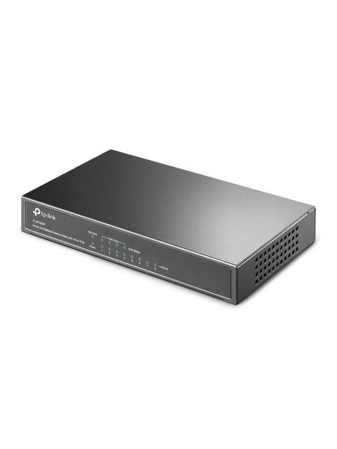 SWITCH TP-LINK TL-SF1008P POE 10-100MBPS 8 PUERTOS 1000 ENTRADAS NO ADMINISTRABLE