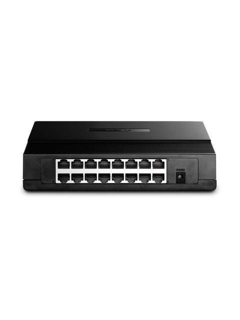 SWITCH TP-LINK TL-SF1016D 10-100MBPS 3.2GBIT-S 16 PUERTOS 1000 ENTRADAS NO ADMINISTRABLE