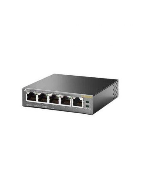 SWITCH TP-LINK GIGABIT ETHERNET TL-SG1005P 5 PUERTOS 10-100-1000 (4X POE) 10GBIT-S 2000 ENTRADAS - NO ADMINISTRABLE
