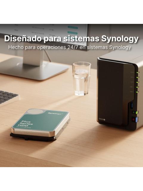 SYNOLOGY HAT33004T DISCO DURO 4TB - 5400RPM - SERIE PLUS DISCOS DUROS- ESPECIALIZADOS PARA NAS
