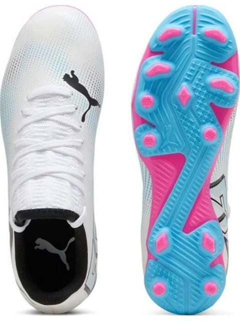 TACO DE FUTBOL FUTURE 7 PLAY FG AG BLANCO PUMA