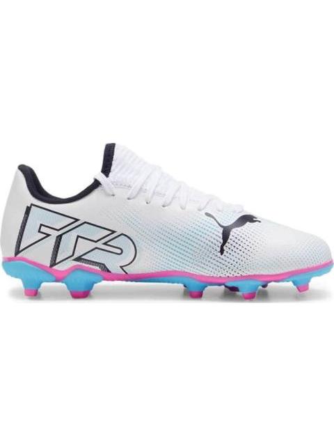 TACO DE FUTBOL FUTURE 7 PLAY FG AG BLANCO PUMA