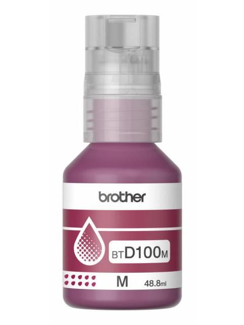 TANQUE DE TINTA BROTHER BTD100M MAGENTA 5000 PAGINAS