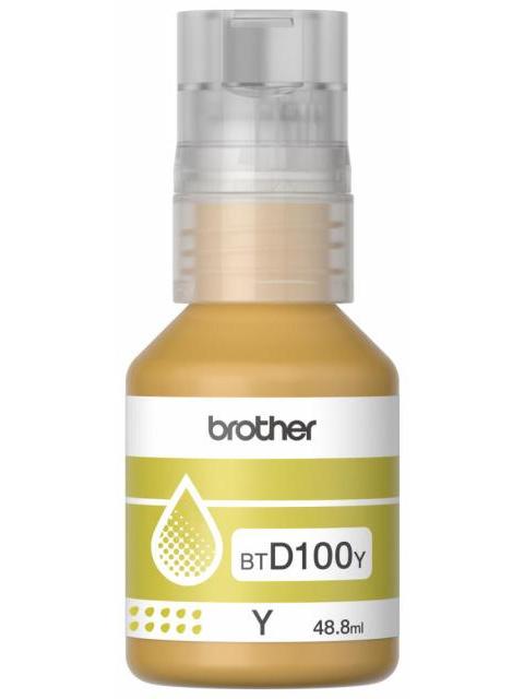 TANQUE DE TINTA BROTHER BTD100Y AMARILLO 5000 PAGINAS