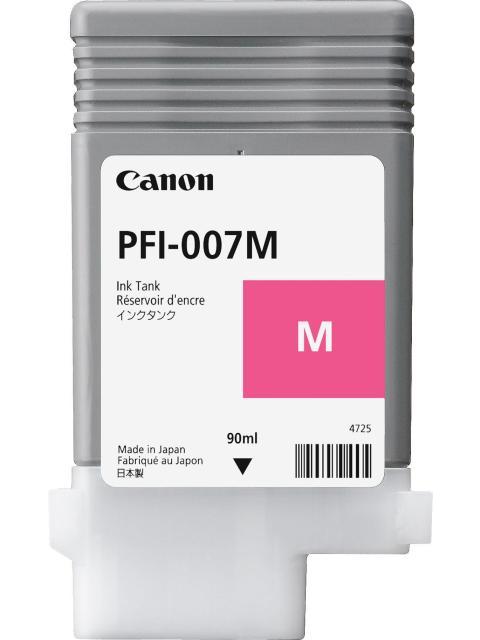 TANQUE DE TINTA CANON PFI-007M MAGENTA 90ML