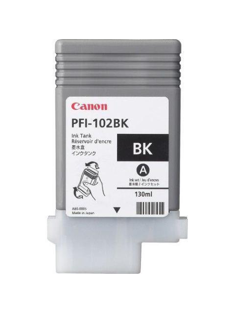 TANQUE DE TINTA CANON PFI-102 NEGRO 130ML