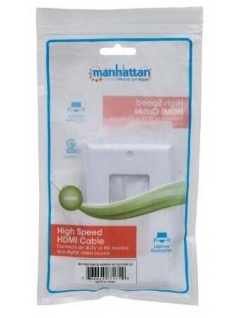 MANHATTAN PLACA PARA PARED HDMI 1 SALIDA BLANCO