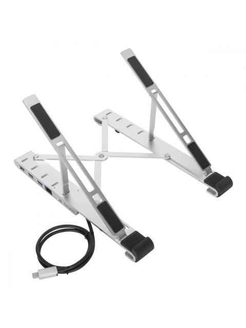 TARGUS BASE AWU100005GL PARA LAPTOP 15.6 2X USB-A 1X USB-C 1X HDMI PLATA