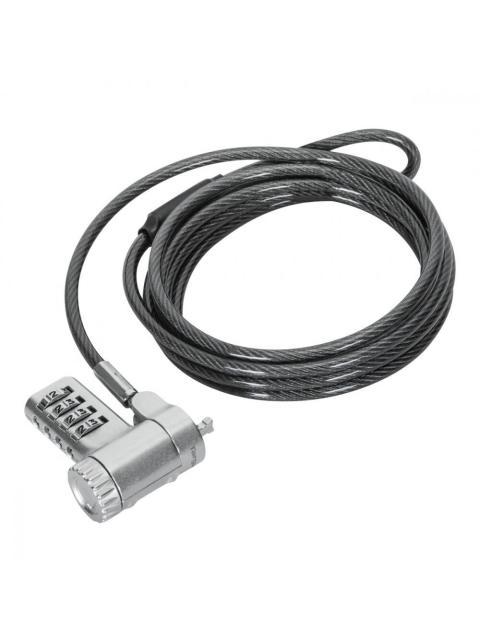 TARGUS CANDADO ULTIMATE PARA LAPTOP 2 METROS PLATA