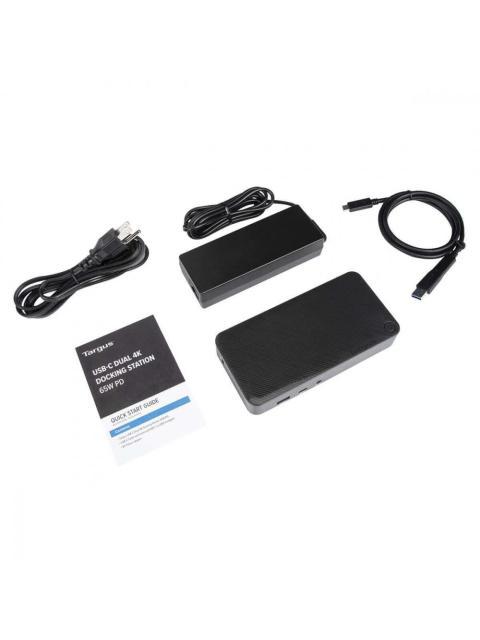 TARGUS DOCKING STATION DOCK310USZ USB 3X USB-A 2X USB-C 2X HDMI 1X RJ-45 NEGRO