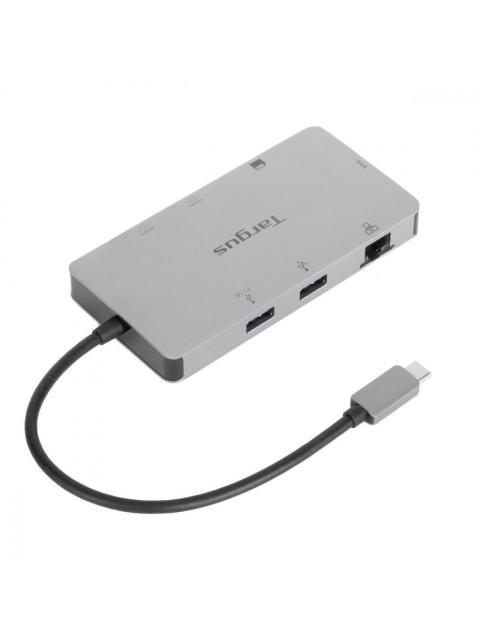 TARGUS DOCKING STATION DOCK423TT USB C 2X USB 1X USB C 1X RJ-45 2X HDMI 1X SD PLATA