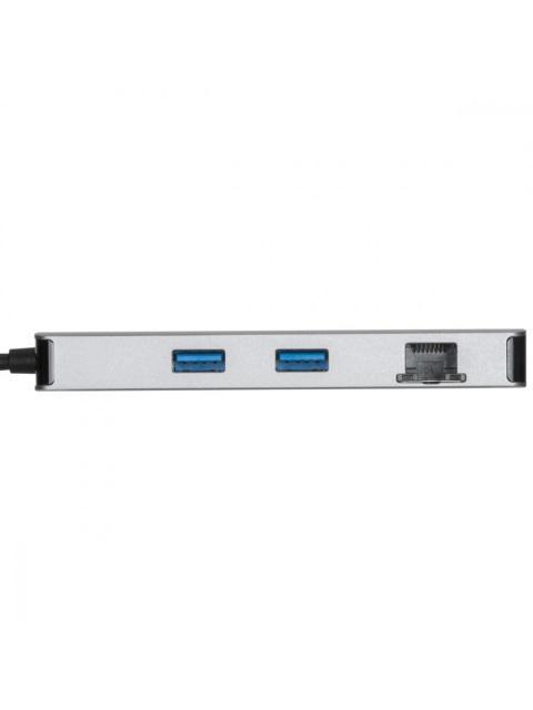 TARGUS DOCKING STATION DOCK423TT USB C 2X USB 1X USB C 1X RJ-45 2X HDMI 1X SD PLATA