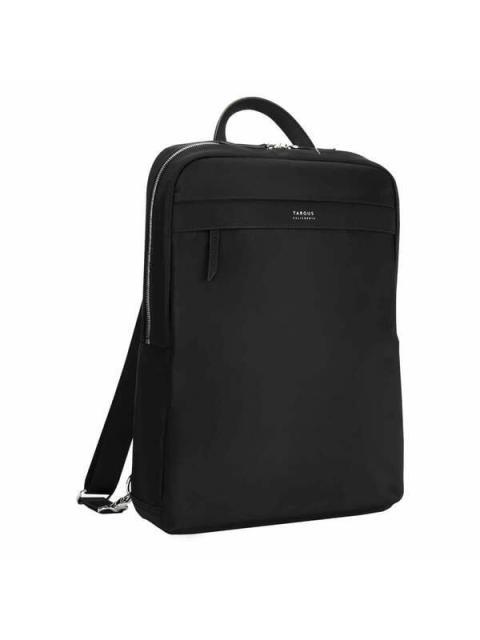 TARGUS MOCHILA DE CUERO-NYLON NEWPORT ULTRA SLIM PARA LAPTOP 15 NEGRO